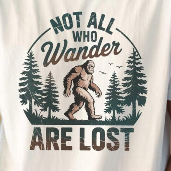 Not All Who Wander Are Lost T-Shirt - Picture 2 of 3